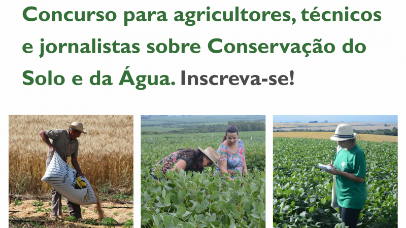 Concurso conserva&ccedil;&atilde;o do solo e da &aacute;gua