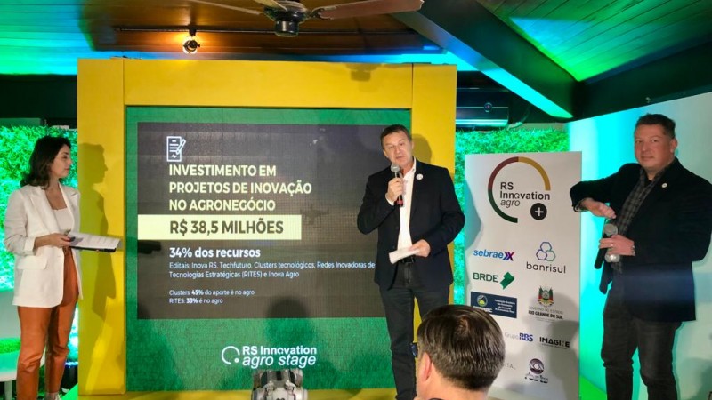 Edital, lançado nesta quinta (1º), na Expointer, prevê aportes a projetos multidisciplinares para o desenvolvimento do agro